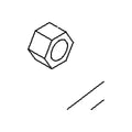 nenut1121200g8yz Nut, 1 1/2-12 UNF