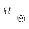 toplc012200000zp 1/2-20 TOP LOCK NUT